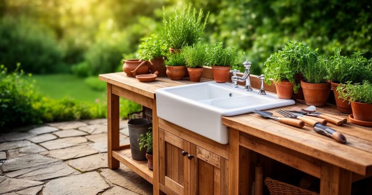 Lire la suite à propos de l’article Sécurité et installation : comment installer un évier extérieur sans évacuation sans risque