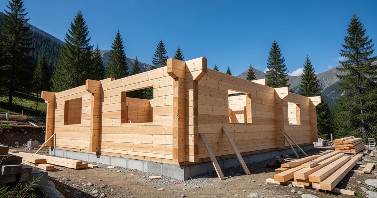 Lire la suite à propos de l’article Les caractéristiques techniques des madriers pour votre projet de chalet et les règles d&rsquo;urbanisme